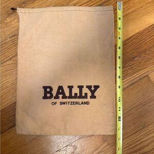 Bally Of Switzerland Vintage Dust Bag 13 1/2" X 10 1/2"￼